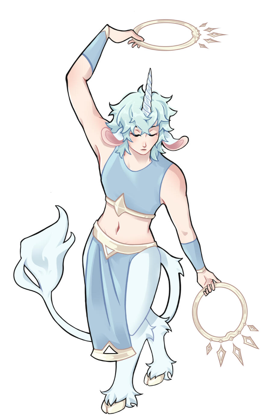Unicorn Satyr Design