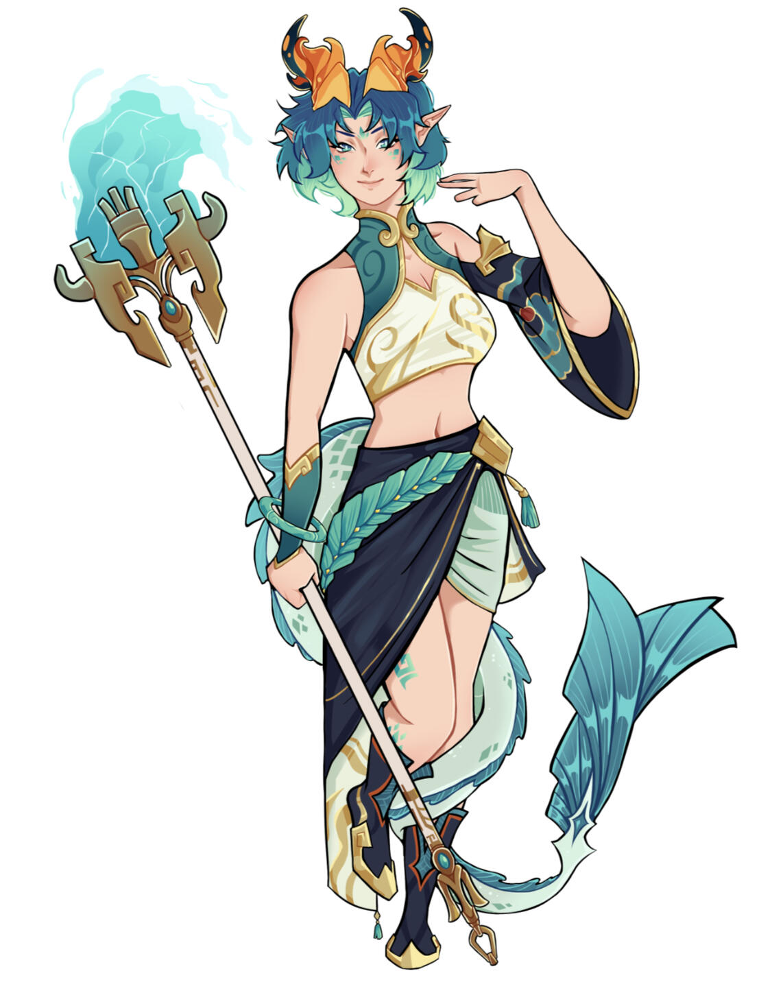 Lan Fanart from AFK Arena